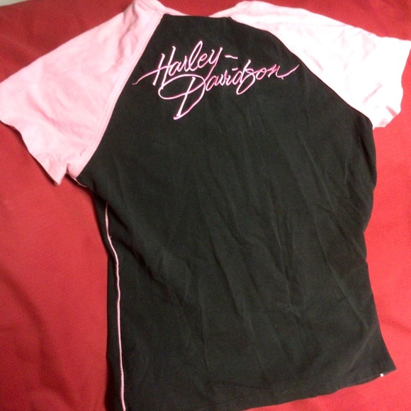 Ladies HARLEY DAVIDSON tshirt - Picture 1 of 3